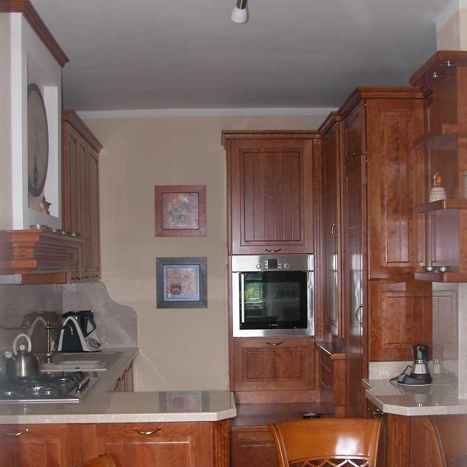 Cucina in legno – falegnameria carsana