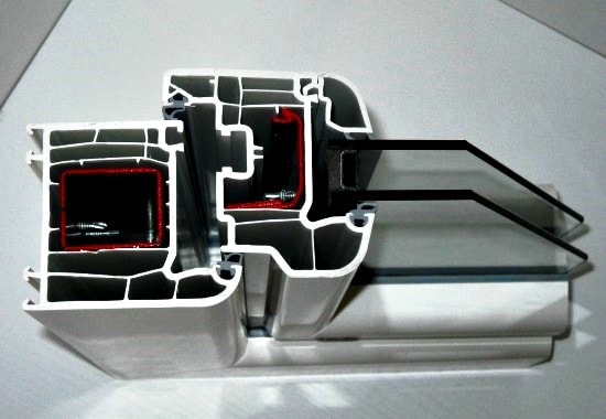 serramento pvc profilo